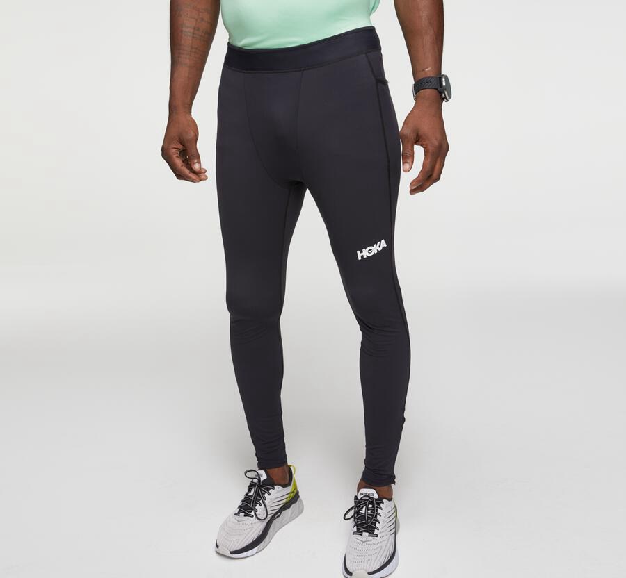 Pantalon Hoka One One Performance Full Length Tight Homme - Noir - PJU-357260